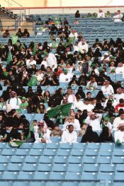 Suudi Kadınlara Stadyum Hakkı
